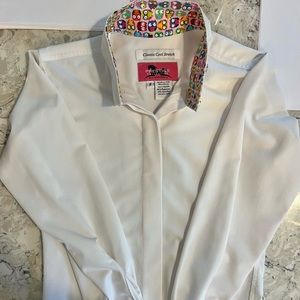 RJ Classics girls English show shirt